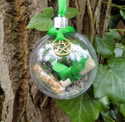 Wiccan yule tree ornaments